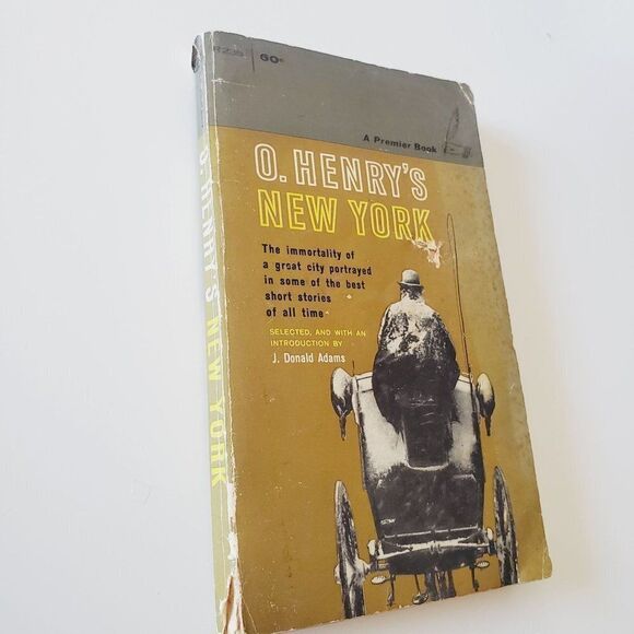 Vintage O. Henry's New York by J. Donald Adams GUC - Picture 2 of 10